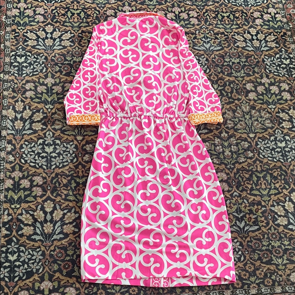 Gretchen Scott Twist and Shout Dress in the Heaven's Gate Arabesque pattern - Picture 4 of 6
